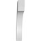 Ekena Millwork 3 1/2-in. W x 20-in. D x 24-in. H Legacy Architectural Grade PVC Knee Brace BRCP035X20X24LEC - alternate 6